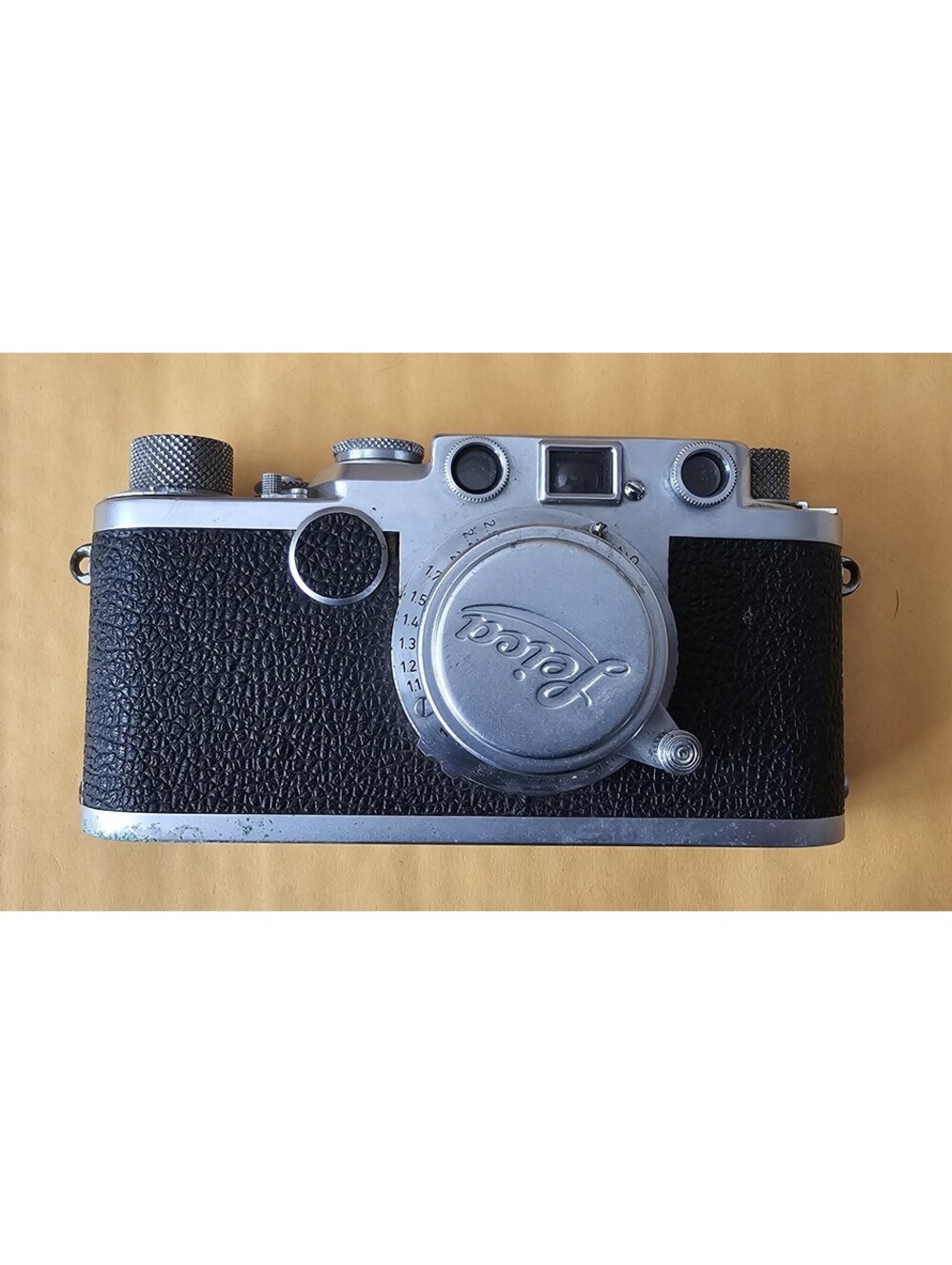 Leica IIf Red Dial Rangefinder Film Camera 1955 with Manual and Leitz Elmar Lens - Picture 11 of 14
